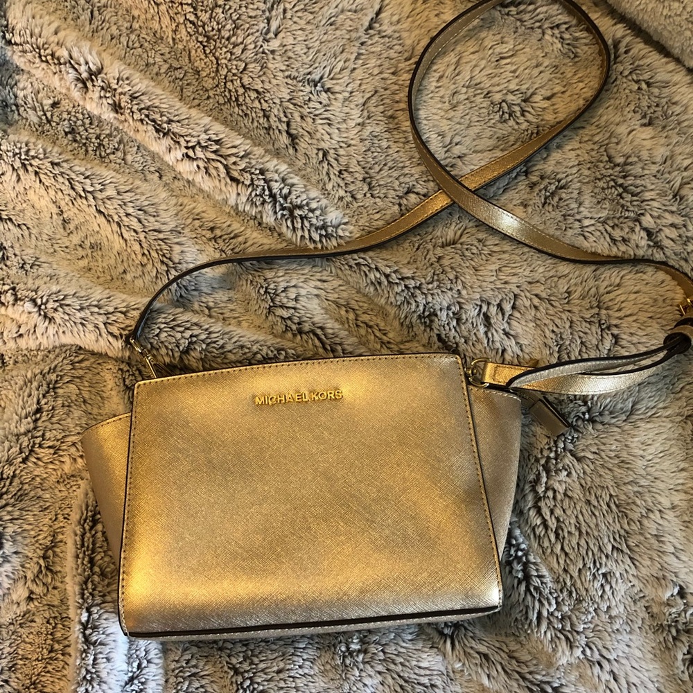 Michael Kors Selma mini Metallic
